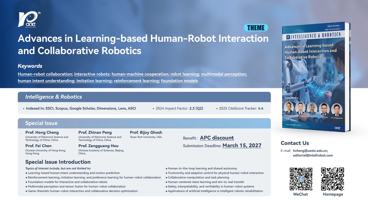 Intelligence & Robotics tweet media