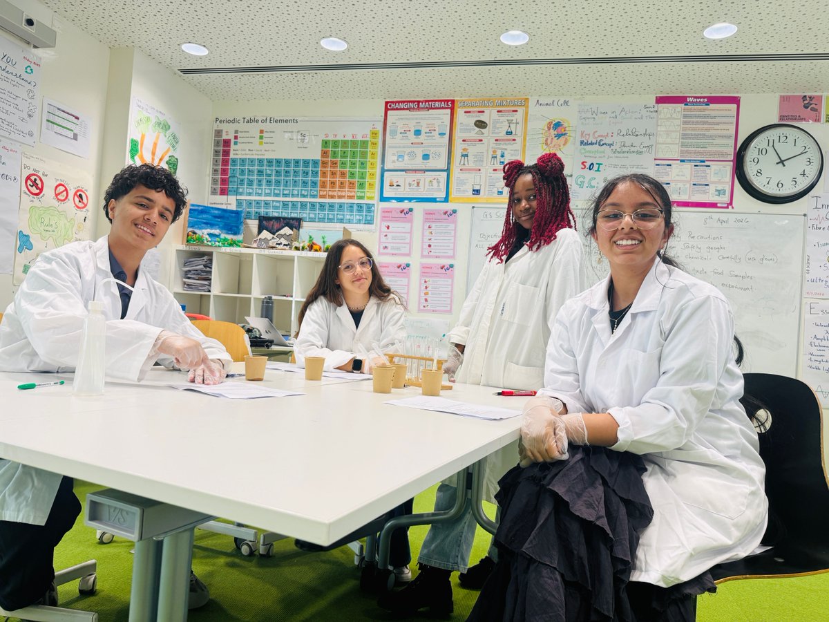 ABISOman's tweet photo. Inquiry lies at the heart of authentic IB learning. Our Grade 8 Science students designed and conducted investigations into biomolecules, testing real-world samples for starch, proteins, sugars, and lipids, showcasing precision, curiosity, and critical thinking.
#IBMYP #STEM https://t.co/IccJpWBlrV