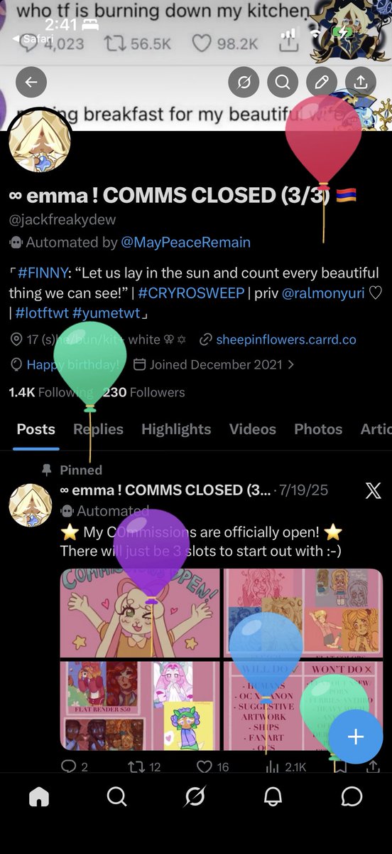 ∞ emma ! COMMS CLOSED (3/3) 🇦🇲 tweet media