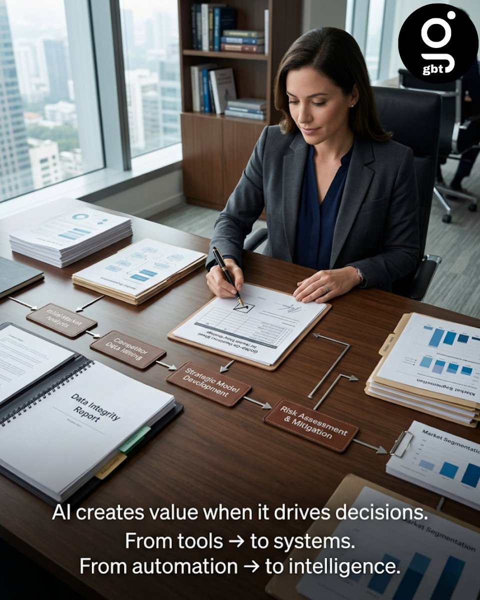 GrowBeyondTech's tweet photo. AI isn’t failing your business.
Your approach to AI is.
At GrowBeyond Tech, we see AI deliver real impact only when it’s embedded into workflows and decision systems—not used as a standalone tool.
Are you using AI for tasks or decisions?
#growbeyondtech #AI #DigitalTransformation https://t.co/Rq5D1b6GTl