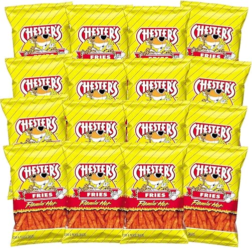 xAvareth's tweet photo. I just received Chester's Flamin' Hot Fries - Snack Pack of 16 Gluten Free Healthy Chips &amp; Crisps- Bulk Snacks &amp; Individual Chips - Variety Chips for All Adults, Teenagers, and Kids Sna from losinggeneration via Throne. Thank you! https://t.co/RPD1GQnlgG #Wishlist #throne https://t.co/06GTPrzvQM