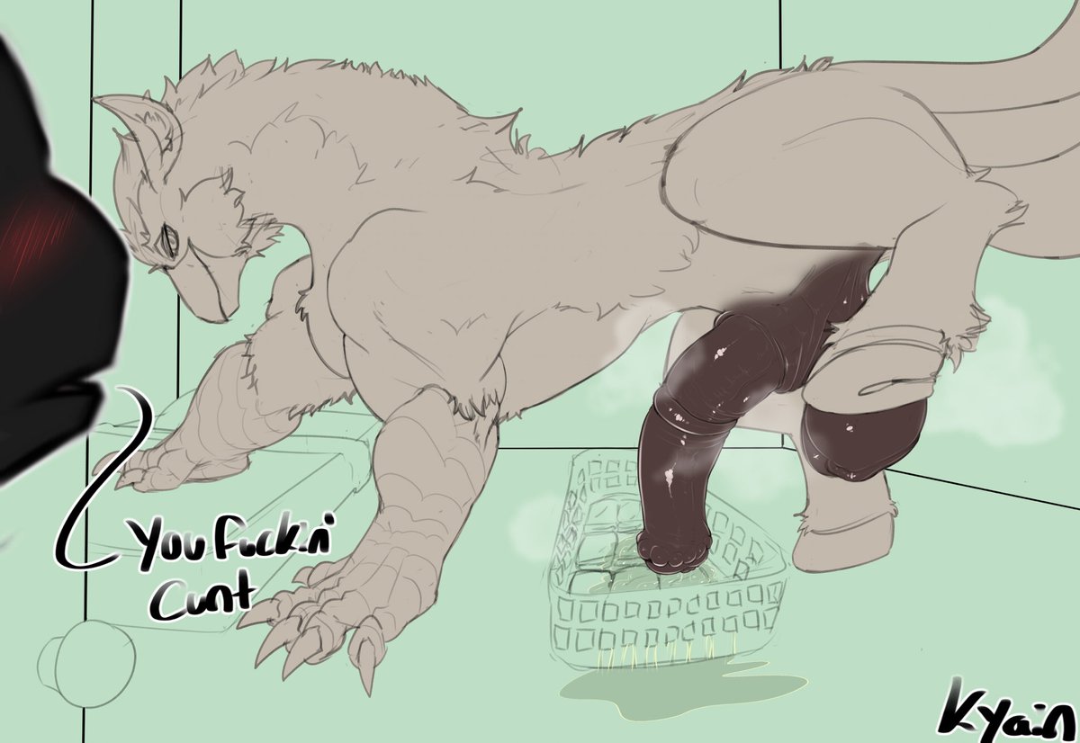 Oh, was this your freshly folded, clean laundry?

I mean. Not anymore, it isn’t.

Ugh, yes, it’s still wearable. 

You’re gonna REEK, though.

You know. From the steaming, rancid Horsebird piss.

Maybe you’ll get used to it, maybe not-

Hurry up and get dressed, pet. It’s time