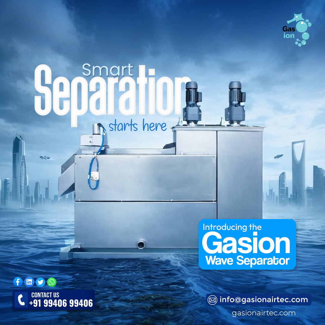 gasionairtec's tweet photo. Smarter separation starts here.
Meet the Gasion Wave Separator, efficient, reliable, and built for performance
Contact us: +91 99406 99406 info@gasionairtec.com
https://t.co/1kq2QpUQwM
#WaveSeparator #IndustrialSolutions #WaterTreatment #SeparationTechnology #Gasion https://t.co/zDE5ILipCv