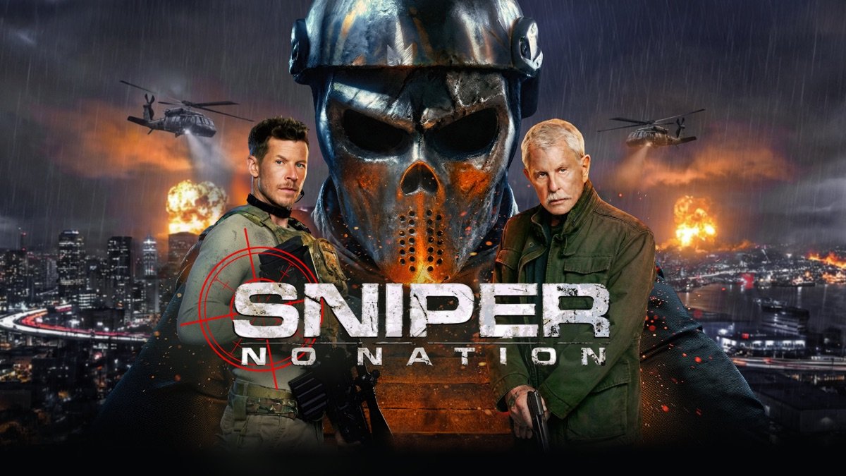 CinemaRareIN's tweet image. Hunted by mercenaries, Brandon Beckett and his legendary father mount an impossible rescue mission.

#SniperNoNation (2026) by #TrevorCalverley, now available for RENT on @PrimeVideoIN @ZEE5India @BmsStream @AppleTV @YouTubeIndia &amp;amp; #GoogleTV.