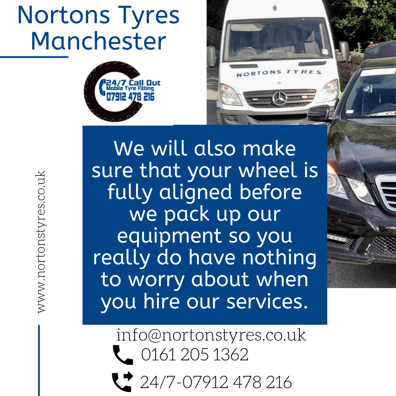 nortonstyres's tweet image. We will also make sure that your wheel is fully aligned before we pack up our equipment so you really do have nothing to worry about when you hire our services
24hr mobile tyre fitting call out 07912 478216 or day 0161 205 1362 
#tyres #manchester #24/7 #mobilefitting #24hours
