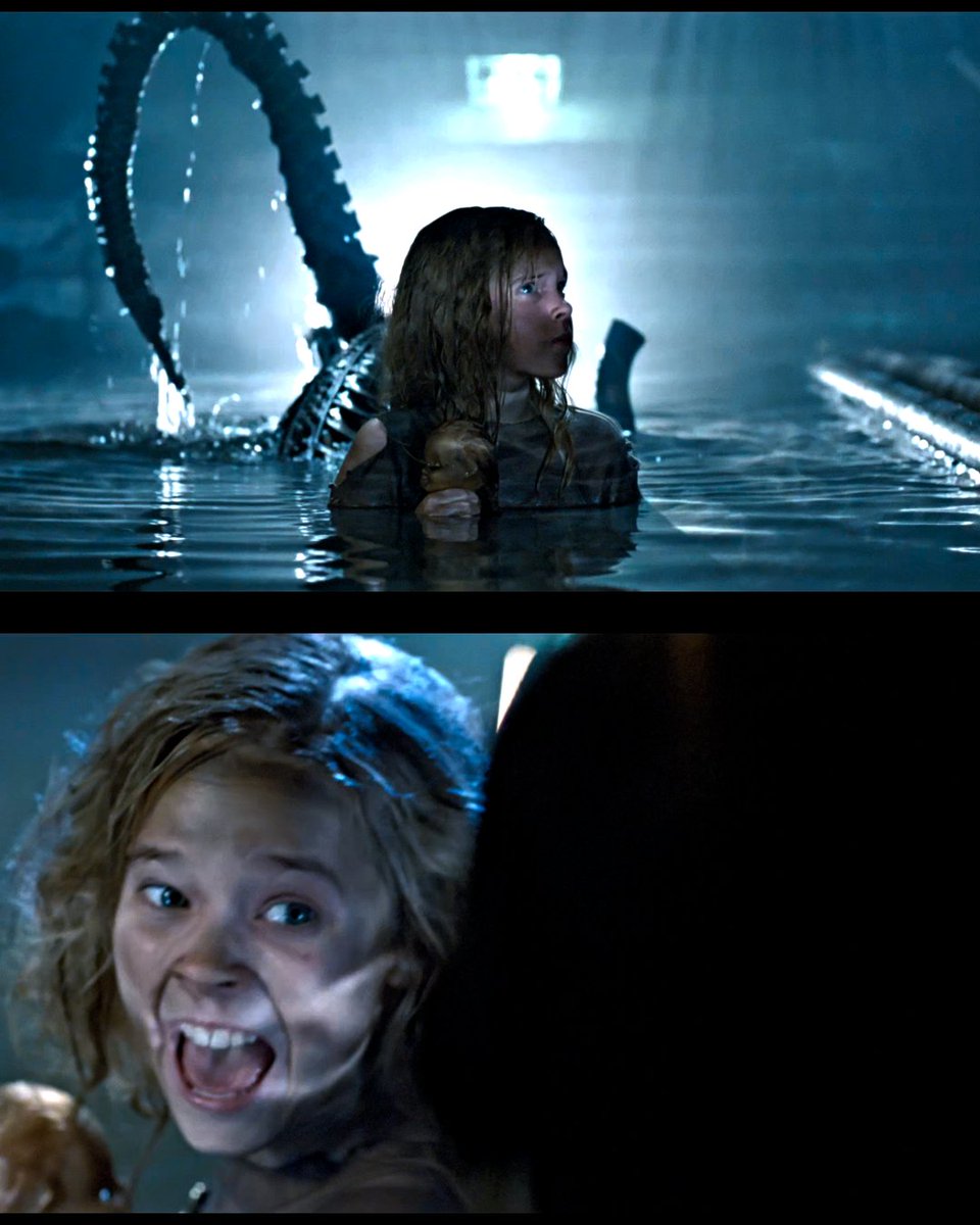 aliensexpanded's tweet photo. The scene where Newt is taken by the Xenomorph is one of the trailer moments for the whole film. As the audience, we watch in horror as our surrogate daughter is taken away by the monster she fears the most. It's heartbreaking, it's tragic, and we feel as helpless as Ripley does. A wonderful scene, and a favourite for many.