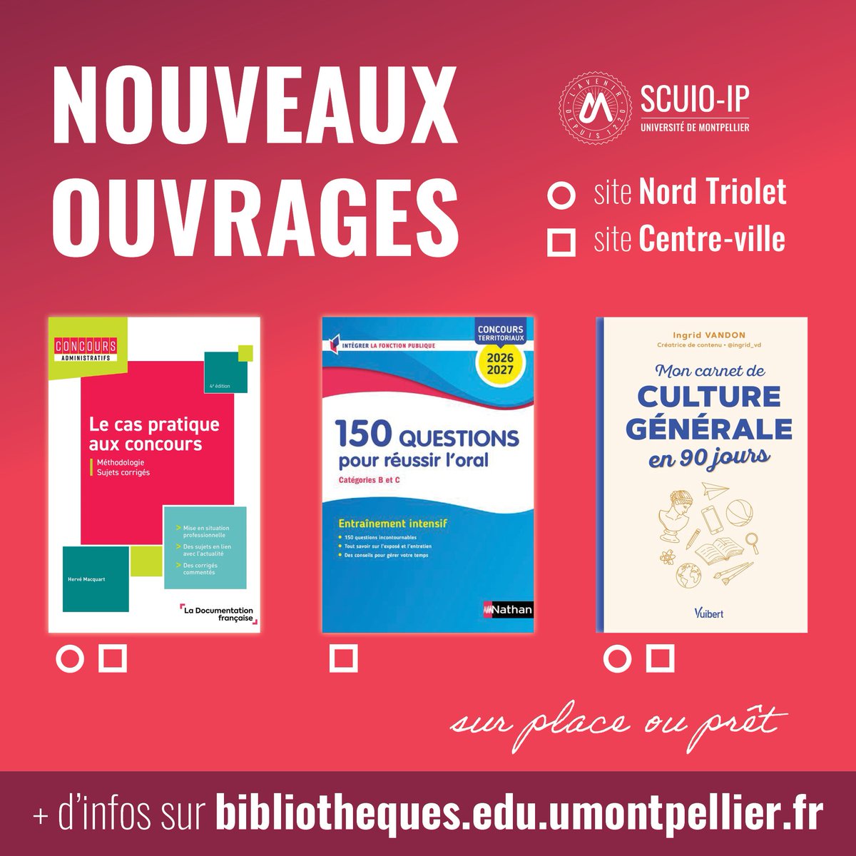 SCUIO-IP Université de Montpellier tweet media