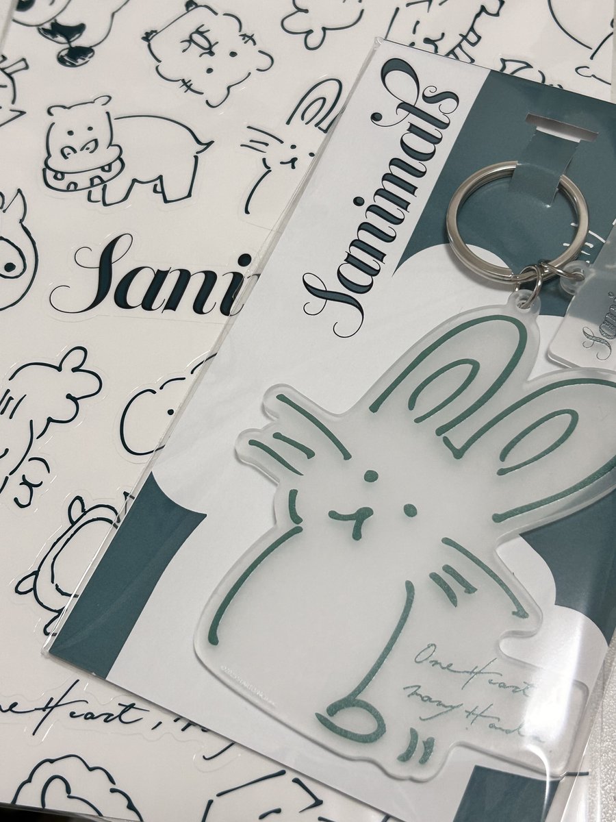 ssvnzz's tweet photo. サニマルズ届いた！キーホルダー大きめでかわいい https://t.co/QcvFWY2mQd