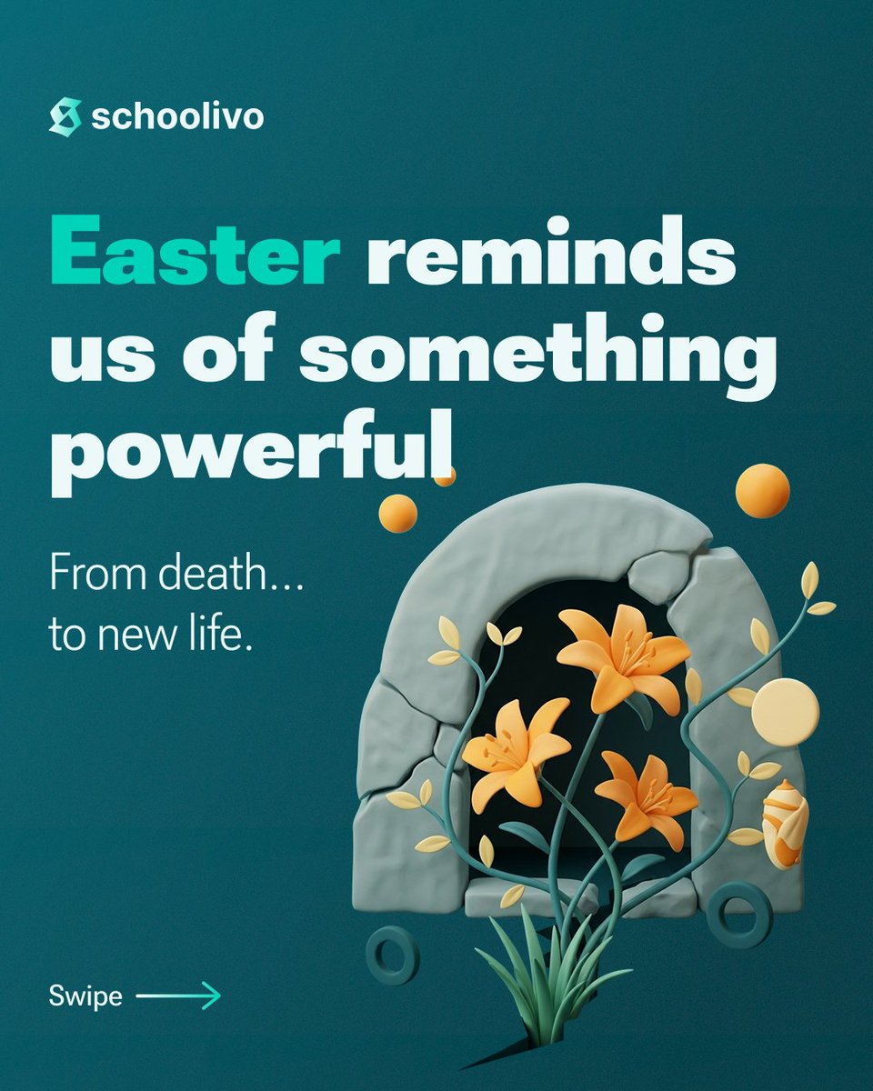 schoolivo's tweet photo. Easter is a symbol of renewal and new beginnings.
Yet many schools still manage important records through stacks of paper and filing cabinets.
Certificates, student records, and school information deserve a smarter system.
#Schoolivo #DigitalSchools #EdTech https://t.co/a2UTPRi5Pf