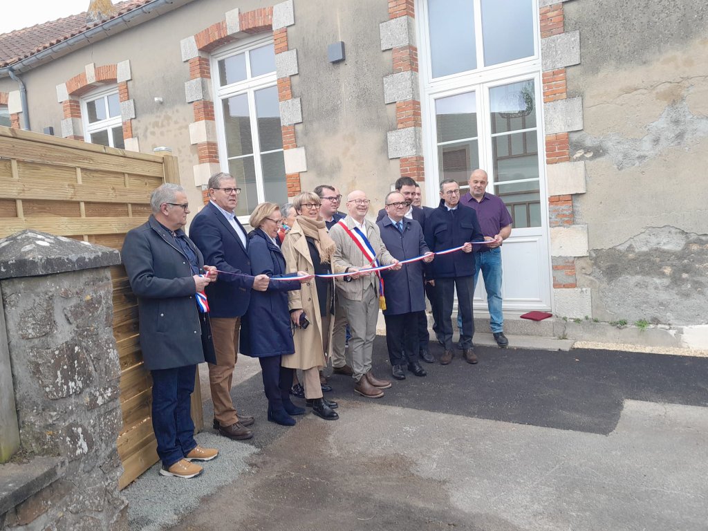 Image de Préfet de la Vendée : Inauguration de l'espace des roseaux à Grues en présence de Christophe Pecate, sous-préfet de Fonten