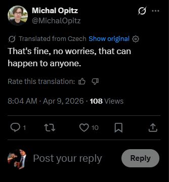 Šimon Sedláček tweet media