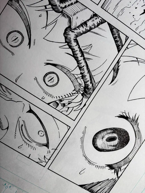 描いてます 