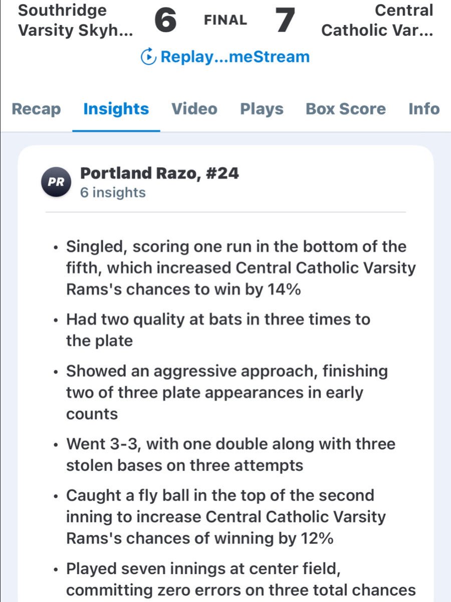 Portland Razo Portland Razo 2027 (@PortlandR_2027) / Posts / X