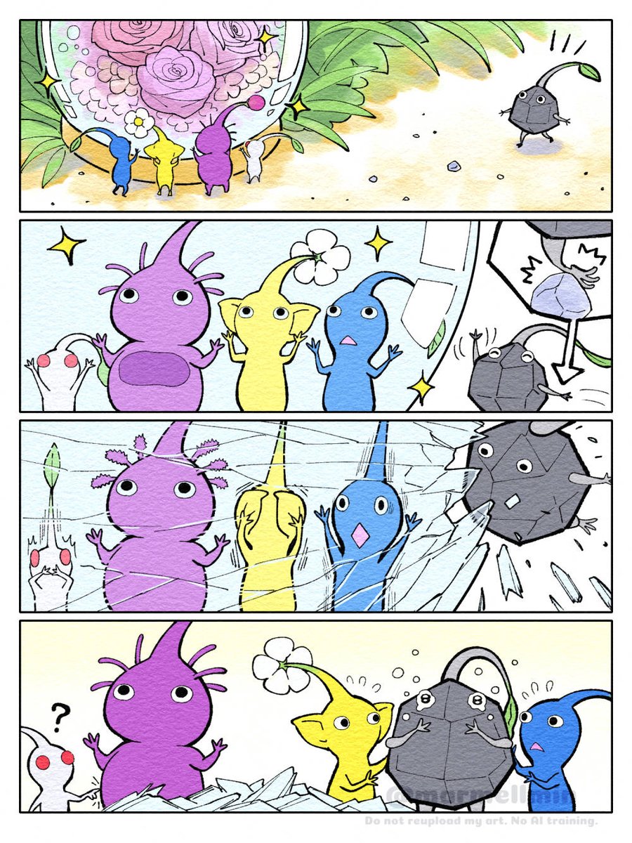 凍結祭りでフォロワー減ったから自己紹介して逆に増やす ピクミン描い