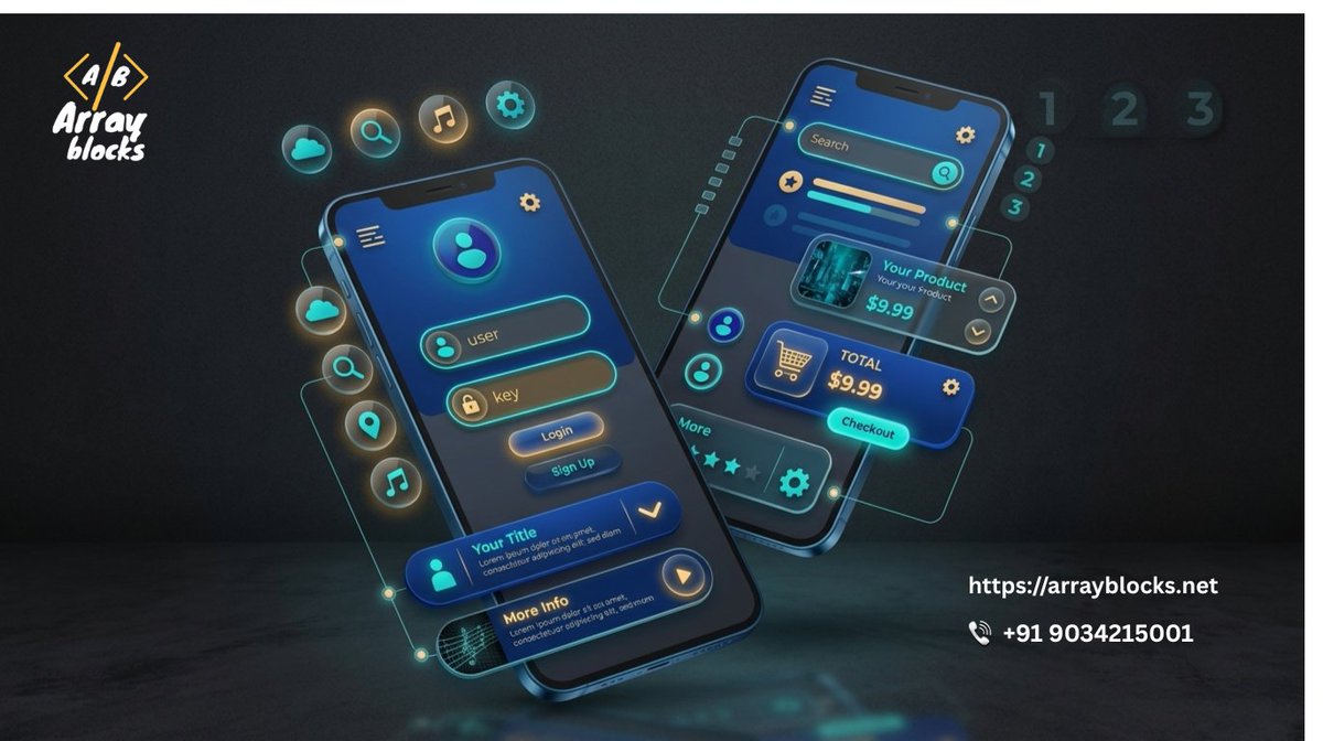 ArrayBlocksNet's tweet image. Want to build your own mobile app?

We create fast, secure &amp;amp; scalable apps for Android &amp;amp; iOS 

✔ Custom Development
✔ Modern UI/UX
✔ High Performance
arrayblocks.net/app-developmen…
arrayblocks.net
#AppDevelopment #Startup #Tech #MobileApps
