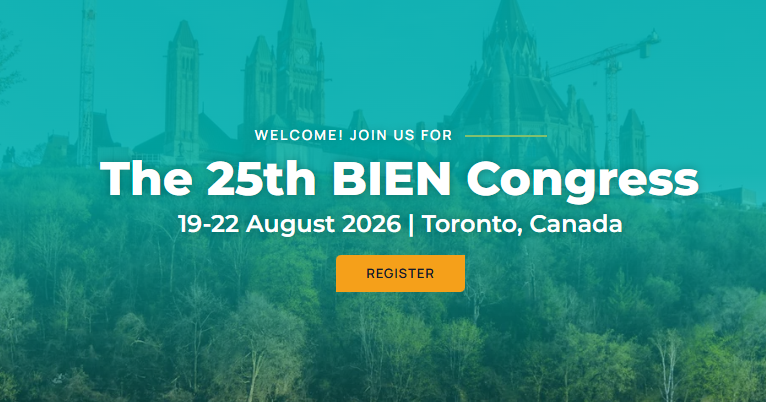 BasicIncomeOrg's tweet photo. The Call for Proposals for the 25th BIEN Congress is now open! Join us August 20–22, 2026, in
Toronto for Basic Income in a Time of Polycrisis. We welcome research, advocacy, creative formats,
and more. Deadline: April 15. Submit today https://t.co/CdsECHlOrv https://t.co/TCG7MbRaR7