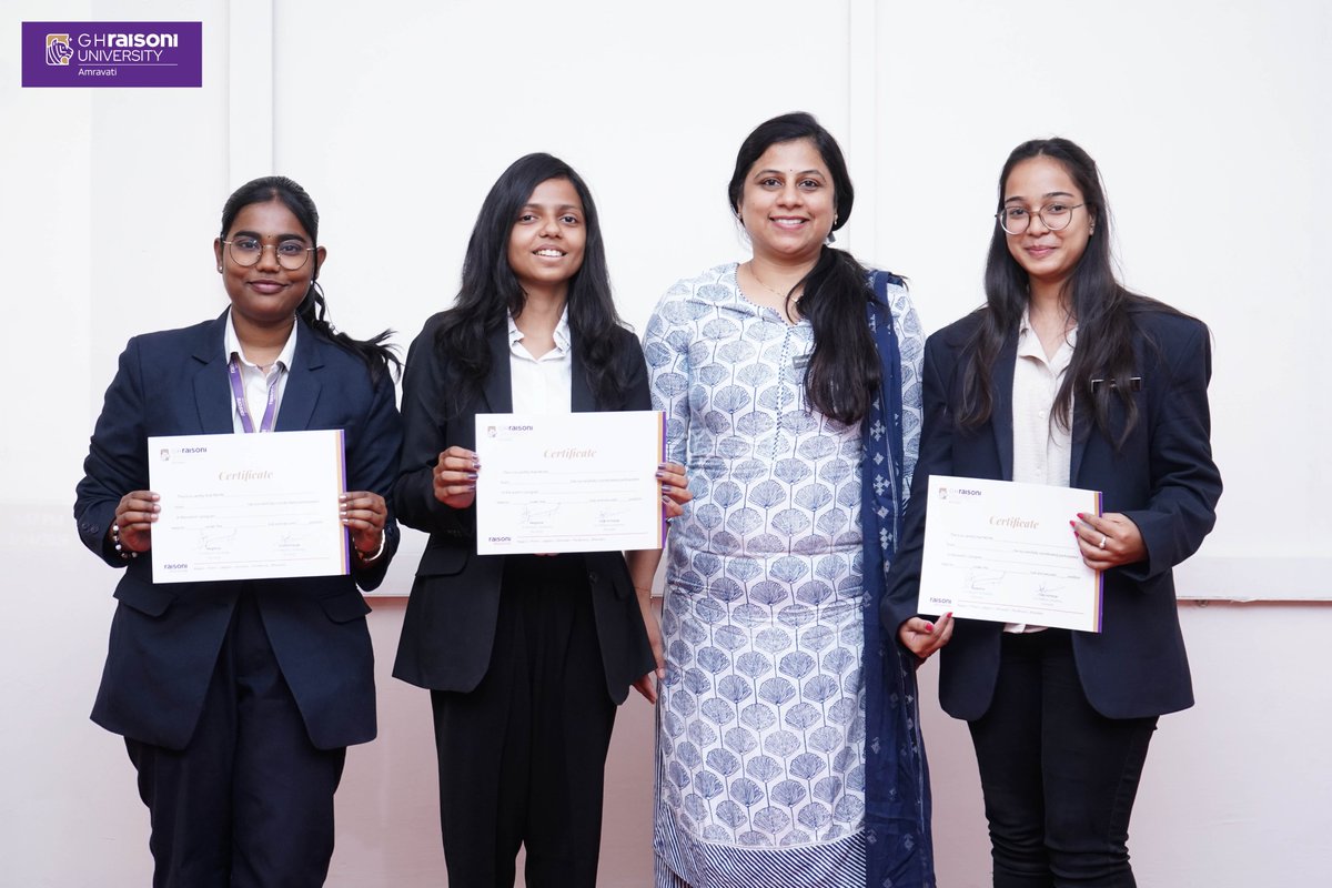 GH Raisoni University tweet media