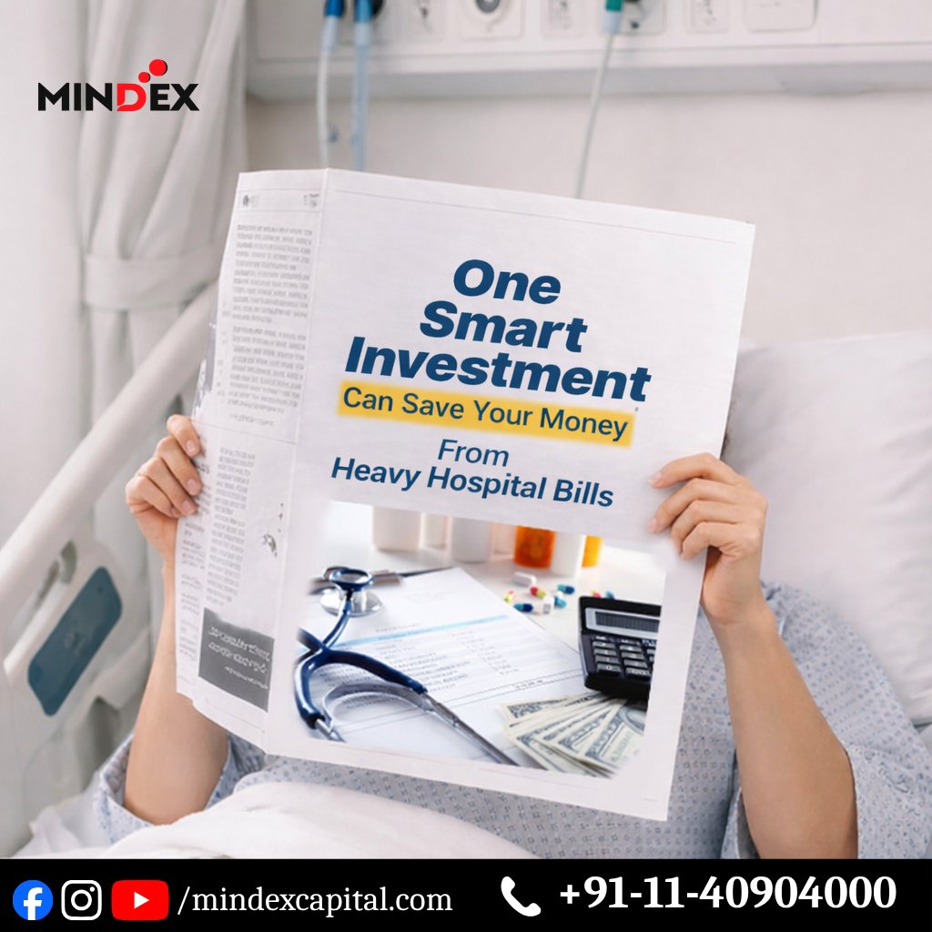 mindexcapital's tweet photo. Protect Your Health &amp; Wealth

One hospital visit can drain your savings—stay covered with the right health insurance.

Choose Mindex Capital today.

📞 +91-11-40904000
🌐 https://t.co/Lzwd5edtNL

#HealthInsurance #MindexCapitalofficial #StayProtected https://t.co/zkROrstaSt