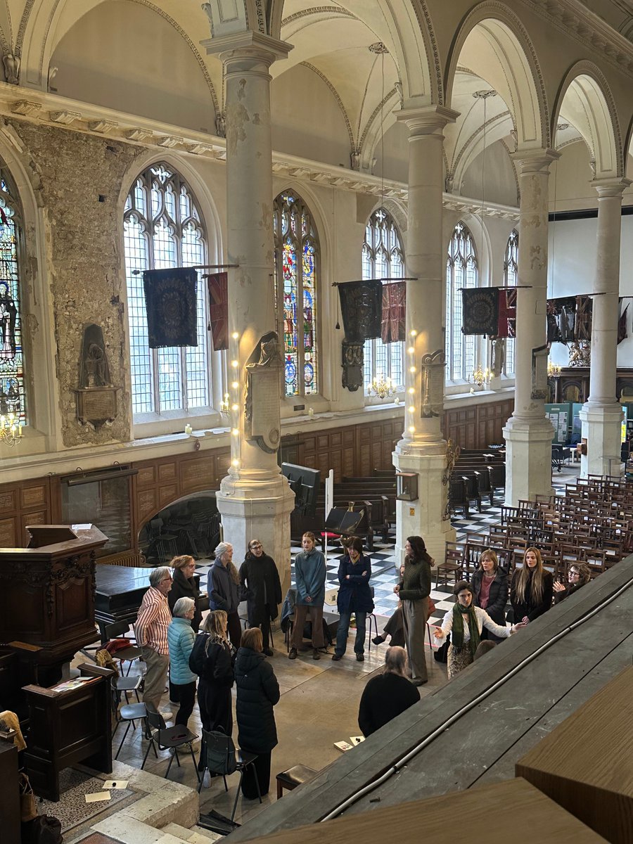 HolySepulchreUK's tweet photo. It was great to host this Culture Mile BID Tree Song Trail Workshop with Phoebe Coco @phoebecoco and Sarah Williams-Robbins #CultureMile #CultureMileBID #TreeSong #CreativeWorkshop #CommunityArts #ParticipatoryArt #LondonCulture #LondonArts #HSLChurch #HolySepulchreLondon https://t.co/r5wgF3X9Pw