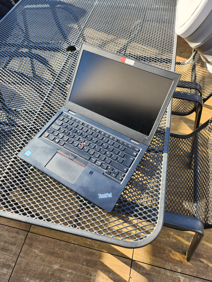 roge_jules's tweet photo. A special #ThinkPadThursday, as this week my #ThinkPad L390 is turning six.
I can hardly believe my L390 is already six years old.
#LenovoIN #ThinkOn
@Lenovo https://t.co/qBZoefqN53