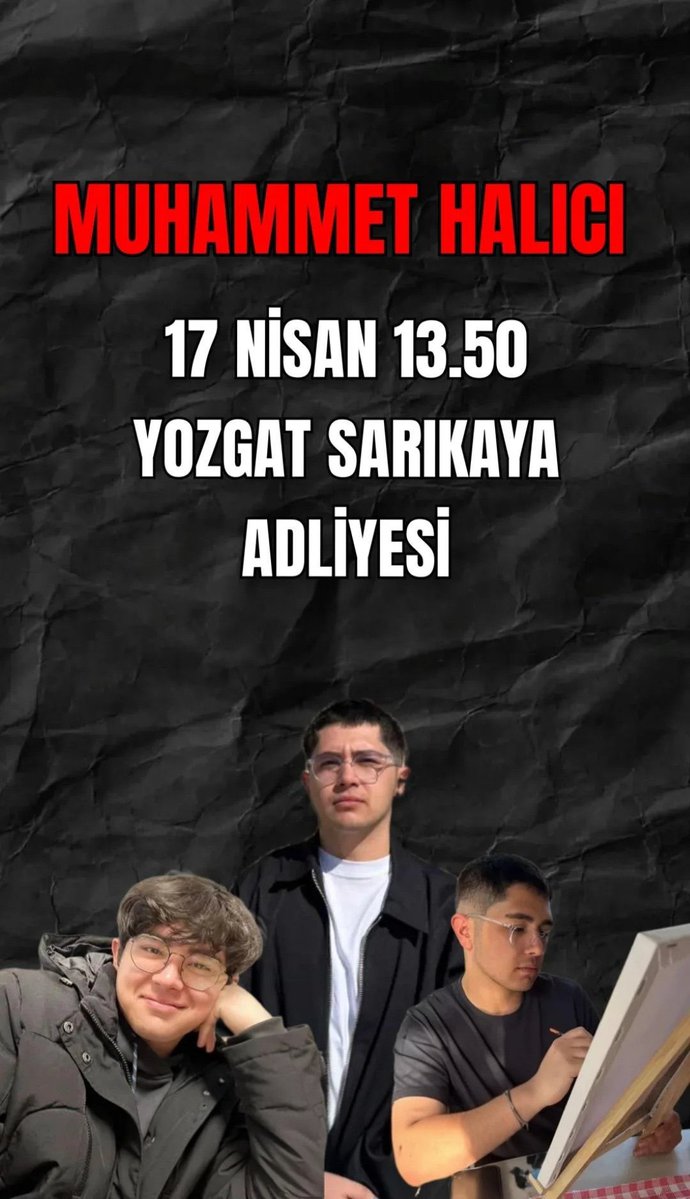 Muhammet Halıcı için adalet tweet media