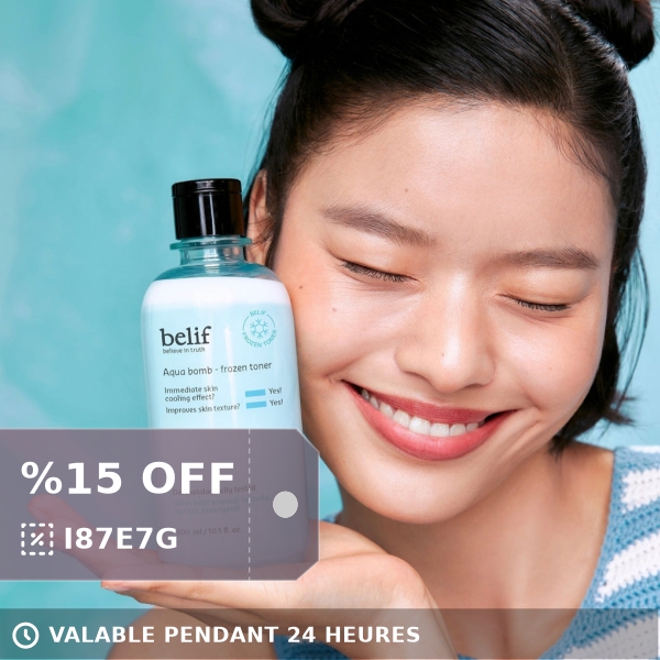 mapetitecoree's tweet photo. Notre produit du jour est BELIF Aqua Bomb Frozen Toner 330ml ✨💗
Découvrez-le sur Ma Petite Corée à partir de 28.90 €.
Bon shopping 🙈 https://t.co/coPteopKb8

#BeautéCoréenne #KbeautyAddict #RoutineBeauté #SoinsDuVisage #ProduitDeLaJour #Skincare #MaPetiteCorée #Cosmétiques https://t.co/hZkMCNeZmx