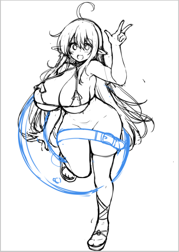 ぼちぼち暑くなってきますねWIP 