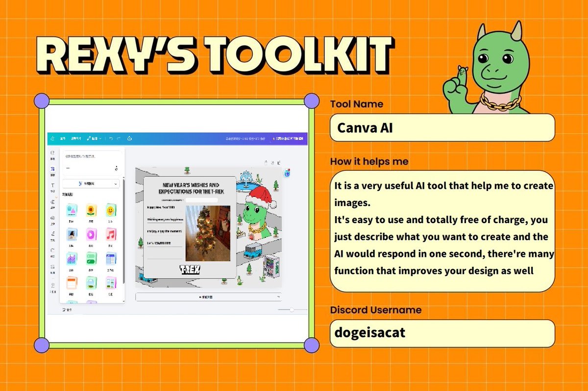 Kind of my useful daily tool🎨
<a href="/TREX_chain/">T-REX 🦖</a> #RexyToolkit