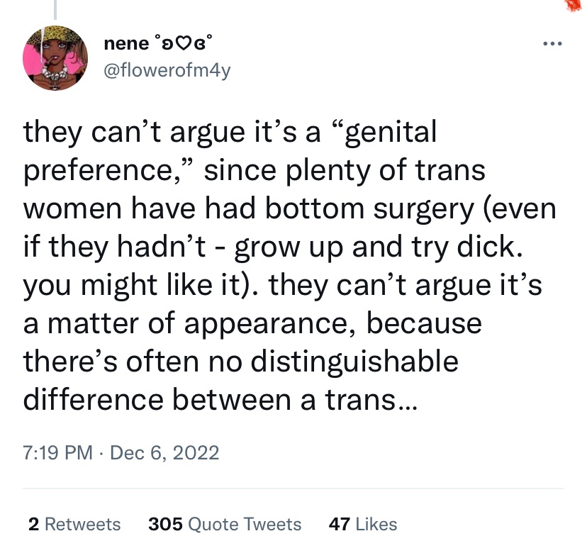 TransHomophobes tweet media