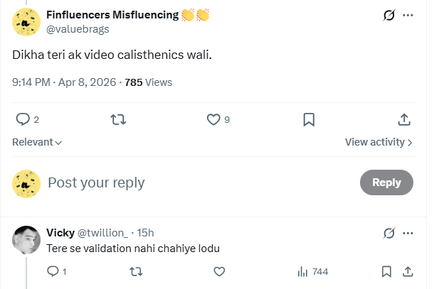 Finfluencers Misfluencing 👏👏 tweet media