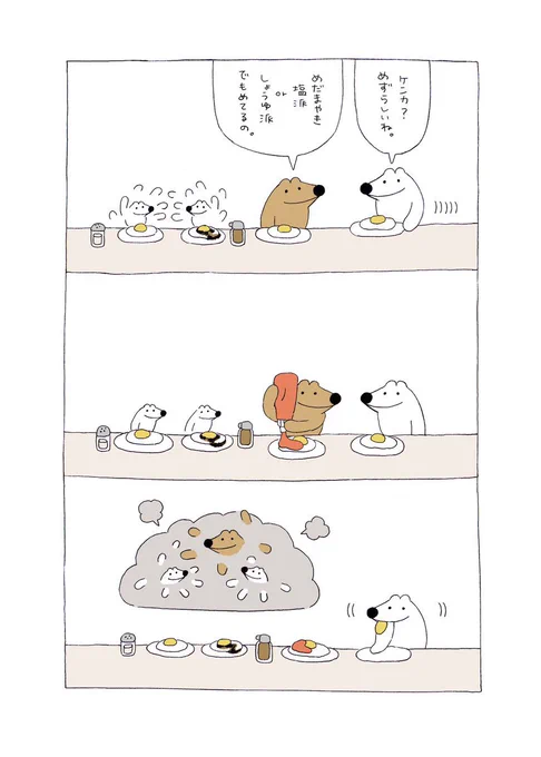 めだまやき、何で食べる?🍳 