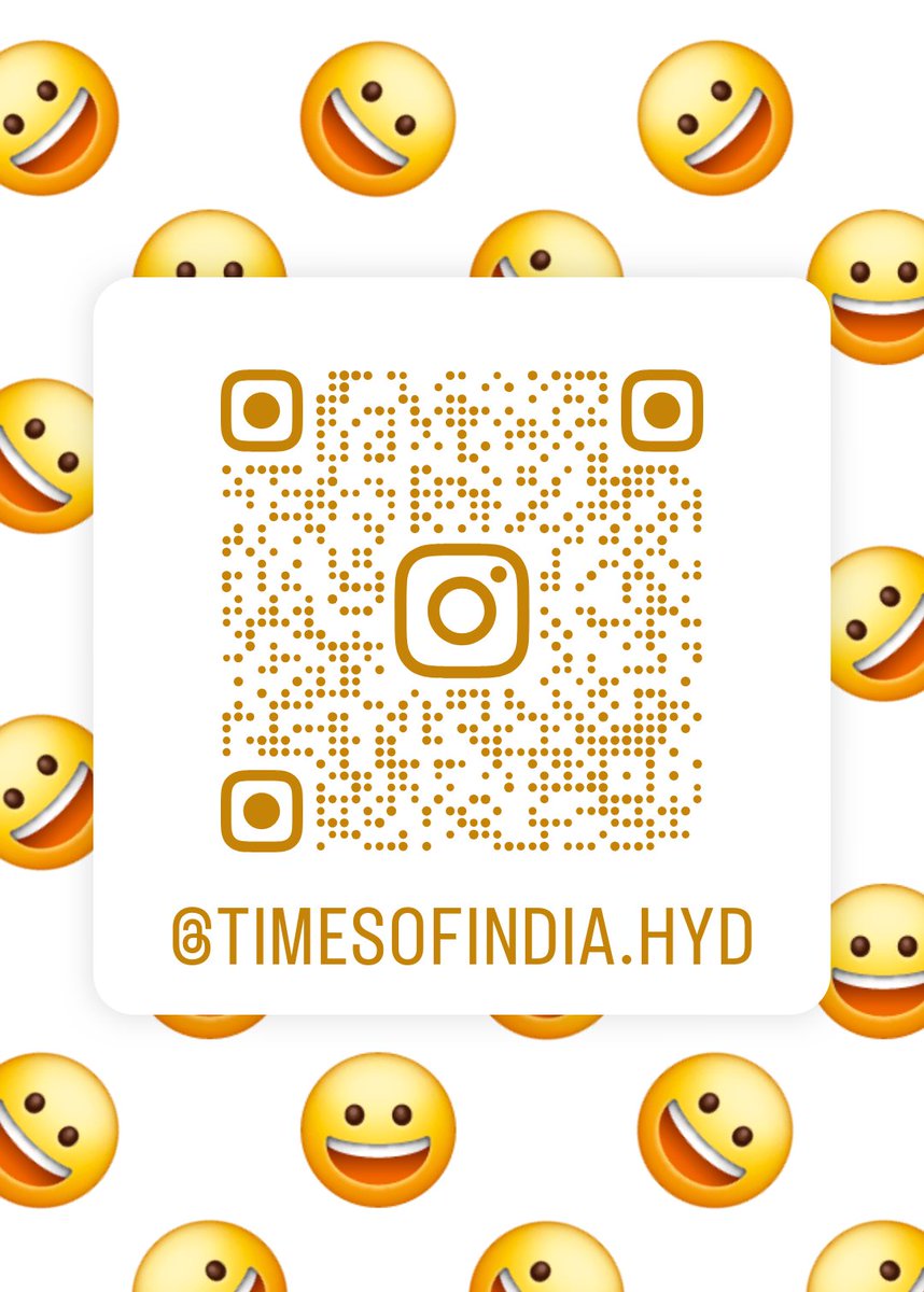 TOIHyderabad's tweet image. For daily news updates and more, follow us on Instagram as well and stay connected!

Follow through this link or scan the QR code below

instagram.com/timesofindia.h…

#TOI #TimesofIndia #Hyderabad #Dailynews #news