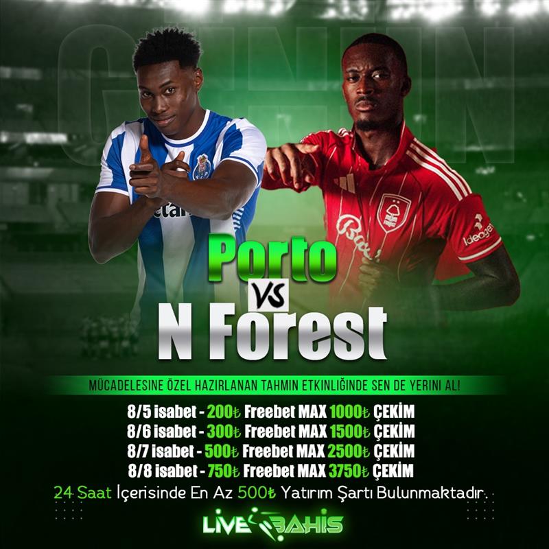 livebahis_lb's tweet photo. 🔥⚽️PORTO - NOT.FOREST
            MAÇINA ÖZEL! ⚽️🔥

👉 Maç sonucu,
👉 Gol sayısı,
👉 İlk golü atan,
👉 Kartlar &amp; kornerler 🎯

Tahminini yap 💭
Doğru bil, kazanmaya bir adım yaklaş! 🏆🔥

Derbi derbidir, sürprizlere hazır ol! 😎⚽️

💫  TAHMİNDE BULUN https://t.co/GjBKB2jp6e