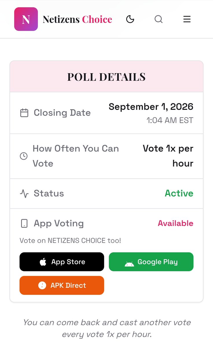 Suzy Voting Team 🩷 tweet media