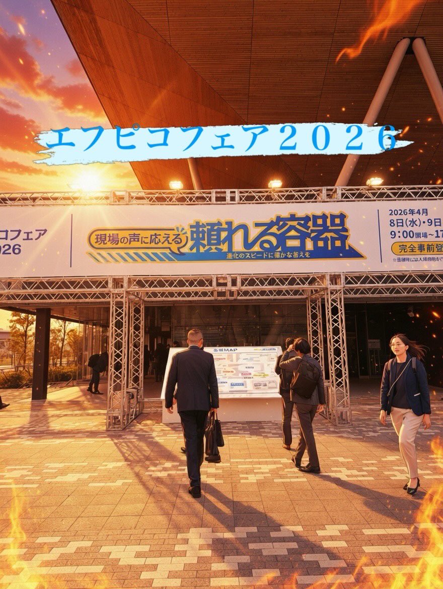 mosuecom's tweet photo. エフピコフェア２０２６へ。
冷凍から省力化から機械化、食を強力にサポートする容器満載。
大変勉強になりました。 https://t.co/QAuZpO47L4