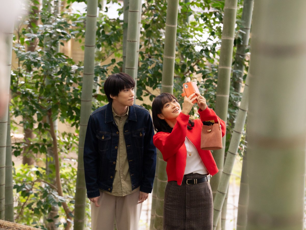 tx_shumatsutabi's tweet photo. ♨️━━━
　　　 #週末旅の極意 ３
　第𝟐話 きょう深夜𝟐𝟒:𝟓𝟐🎉
　　　　　　　　　　　  ━━━💍
「結婚」について考えるために始まった綾香(#深川麻衣)と隆(#千賀健永)の「週末旅」。
隆が週末旅の目的地に決めたのは、2人が付き合って初めて旅行をした京都。
そんな中、隆が気付いた気持ちとは https://t.co/NC6uzceRPO