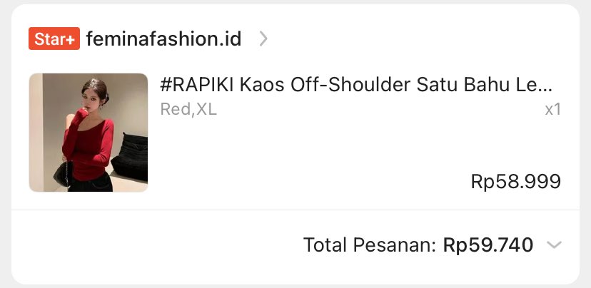 biyyblee's tweet photo. Wts Kaos Off Shoulder (belum dipake sama sekali dijual karna kekecilan)
💸 35K
📍Bandung
🍊 https://t.co/fQXeOa5Gjt

#zonauang https://t.co/IOz84P9Cyt