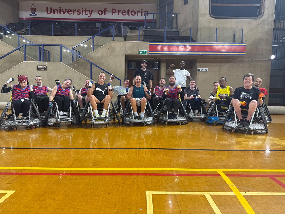SAWCR's tweet photo. Libbie Janse van Rensburg and Jakkie Cilliers from South Africa Women’s Rugby joined us for a SA WCR training session — jumping into chairs with incredible enthusiasm and adaptability!

Great to see the crossover and support as we continue to grow the game together. https://t.co/c6W6z2xO81