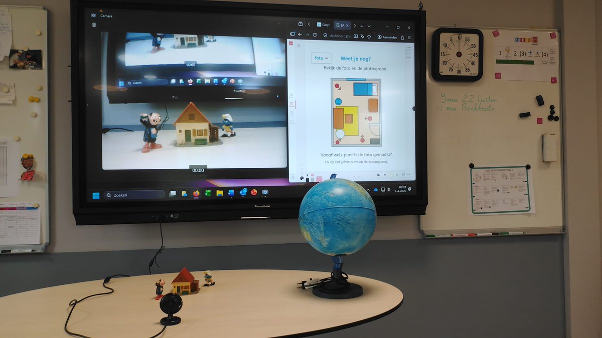 Rekenles Snappet in groep 8. Vogelperspectief, werken met coördinaten, lokaties van foto's terug vinden. Een uitdagende speurtocht. #watishettochleukopdetweemaster