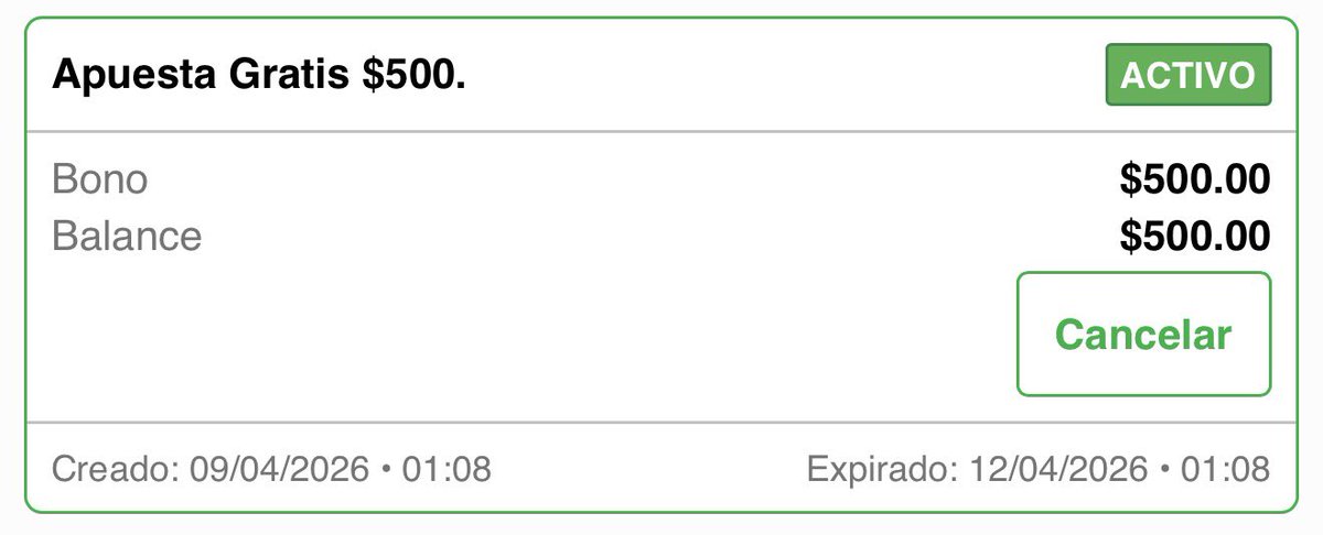 JalidAntonio's tweet photo. Se rifó el tío @hugowx_ con el FreeBet, muchas gracias! 🫂 https://t.co/CEv5zocGRo