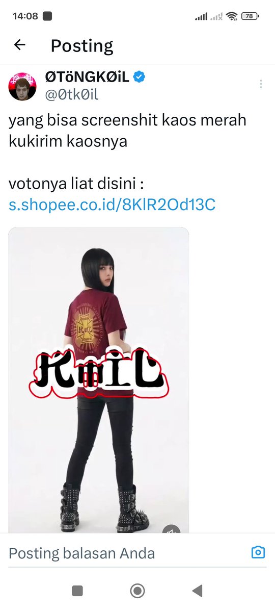 NopiSaputra09's tweet photo. @0tk0il selusin om https://t.co/YEpXt9ZaET
