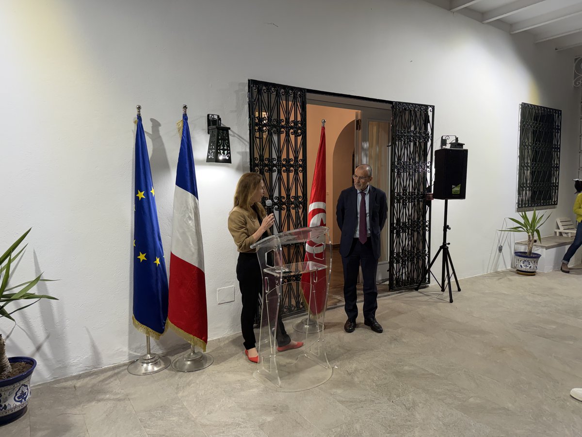 jl_aced's tweet photo. Réception à la résidence de Mme l'Ambassadrice à Tunis pour l'ouverture du forum des mobilités 2026 : de belles rencontres dans un cadre somptueux. Merci à l'Ambassade de France en Tunisie et @CampusFrance pour l'organisation de ce beau moment. https://t.co/BKsu6xPGvA