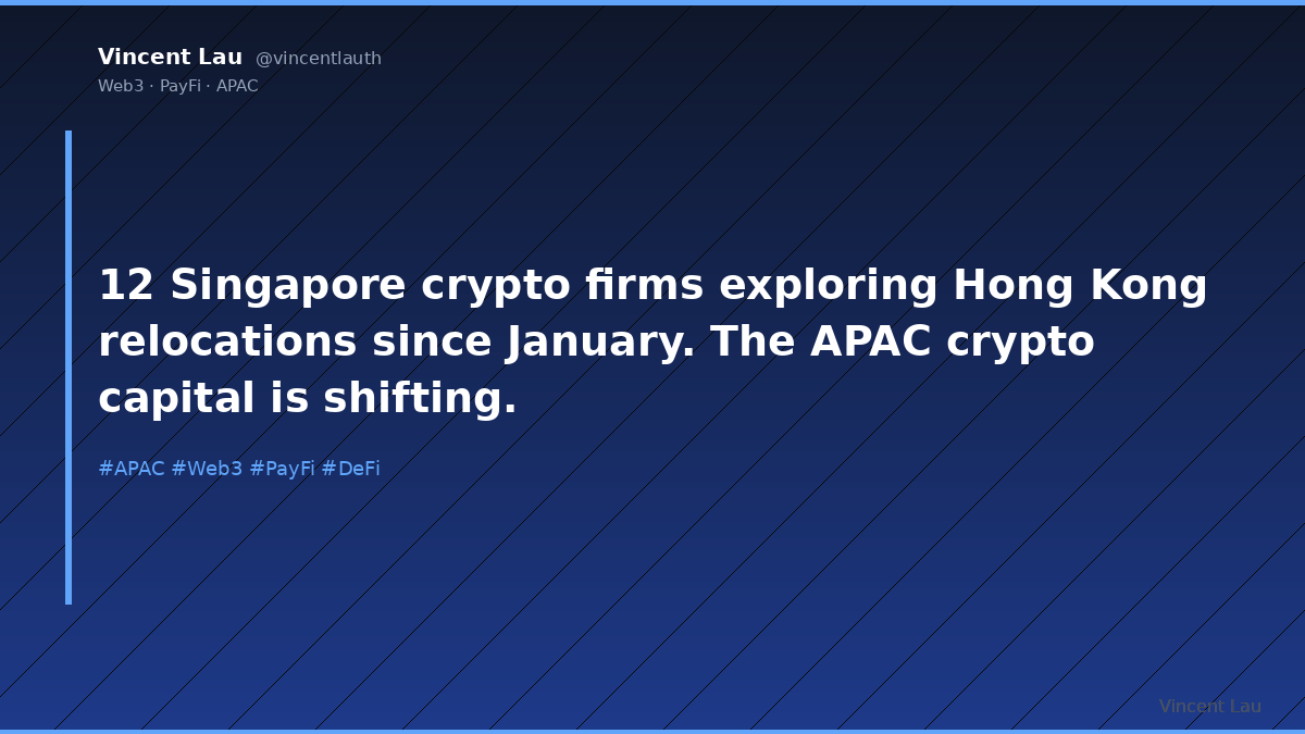 Vincent Lau | Web3 Life Architect tweet media