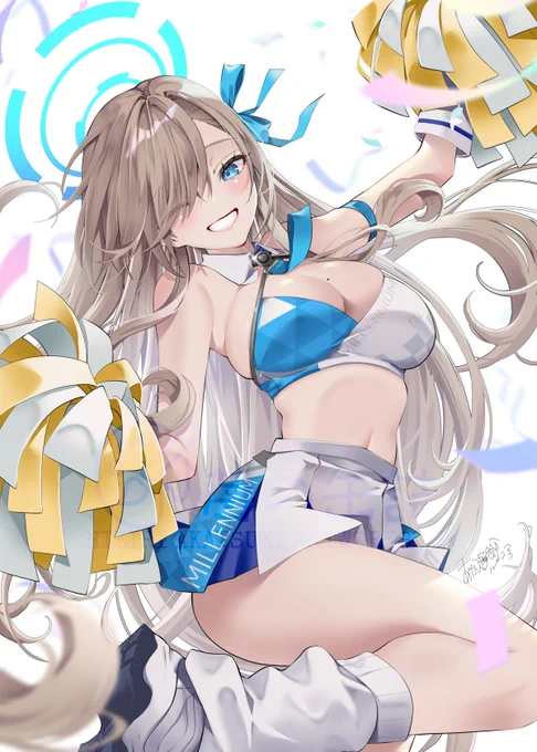 チアアスナのタペストリーと、C107新刊セットをBOOTHに置いておきましたので、ご入用の方は何卒～! チア*アスナ B2タペストリー ⇒ C107 新刊セット ⇒