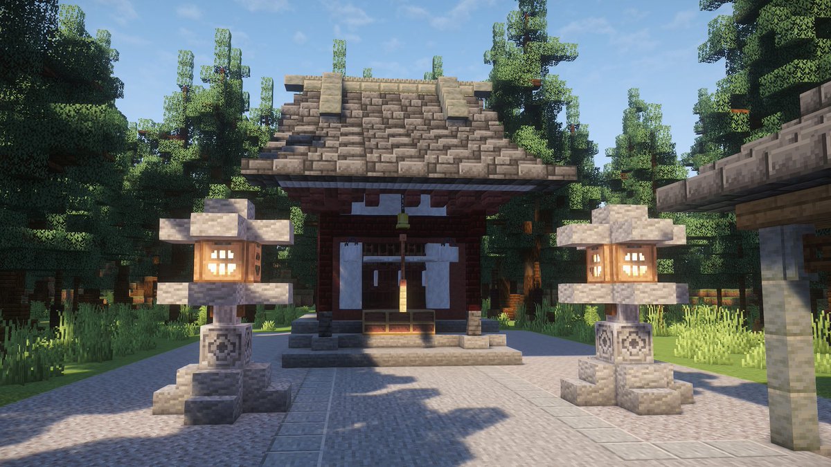 Babu｜マイクラ和風建築 tweet media