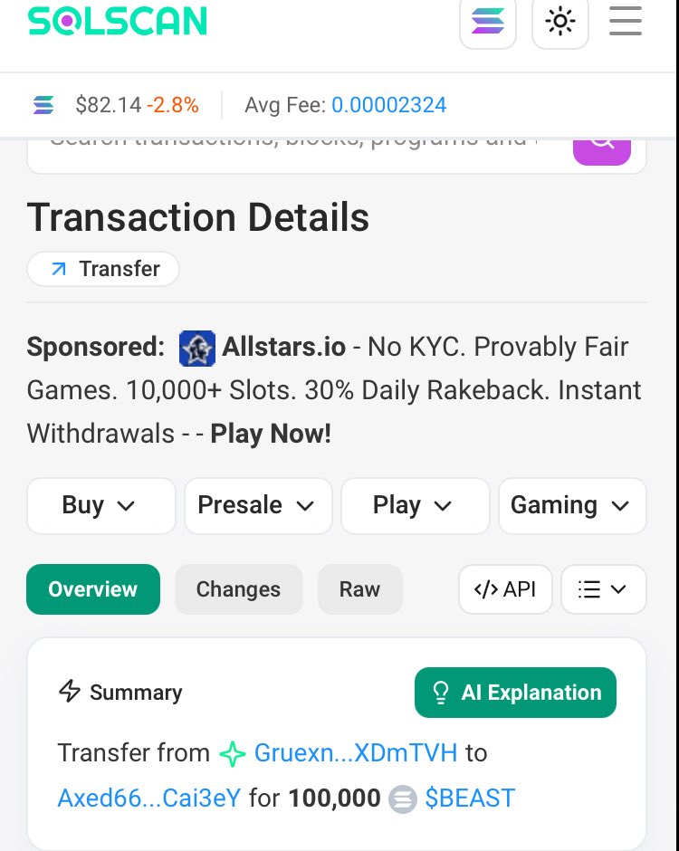 Beast coin tweet media