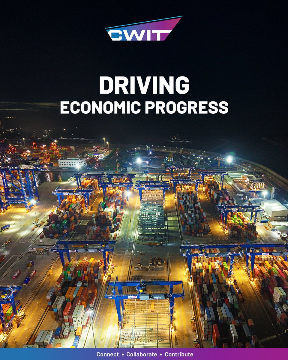 Driving economic progress through connectivity, efficiency, and innovation. 

CWIT enables trade, supports industries, and builds a more connected, resilient Sri Lanka.

#CWIT #ColomboWestInternationalTerminal #PortOfColombo #APSEZ #JKH #SLPA #ConnectCollaborateContribute