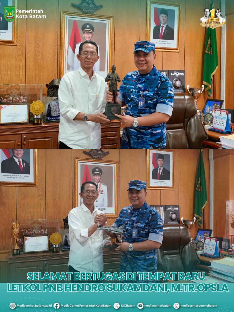 MCBatam's tweet image. Selamat bertugas di tempat yang baru, Letkol Pnb Hendro Sukamdani, M.Tr.Opsla. Semoga amanah di tempat yang baru dan dapat dijalankan dengan penuh tanggung jawab serta membawa keberhasilan dan keberkahan dalam setiap langkah.

#mediacenterbatam #mediacenter