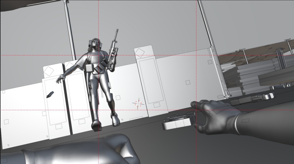 LackoFortune's tweet image. Another daily render WIP. took me far too long to find the Marathon models butttttt now I have them &amp;gt;:3 #marathonart #marathon #blenderart #blender