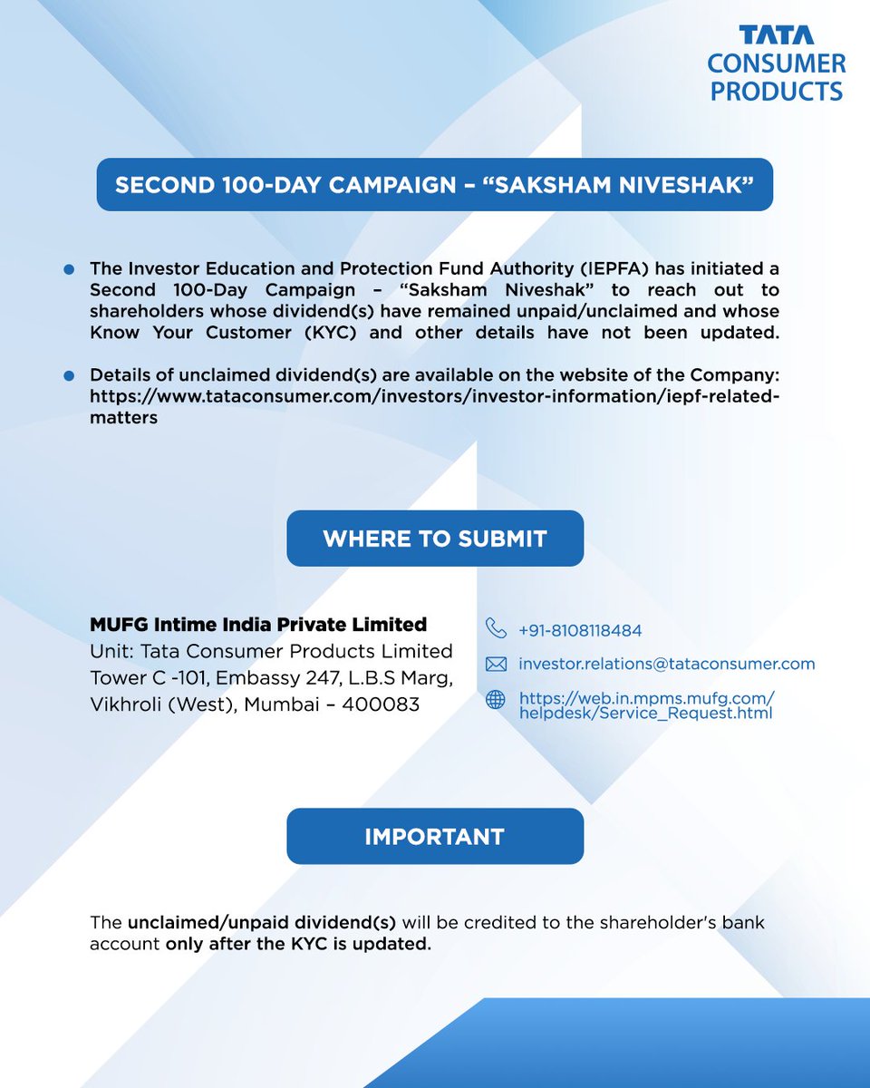 Tata Consumer Products tweet media
